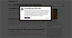 Desktop Screenshot of hvidberg.blogs.berlingske.dk
